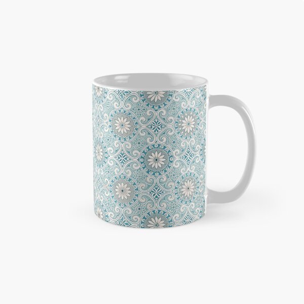 Item preview, Phoenician seamless pattern turquoise color vector illustration designed and sold by fotoryum.