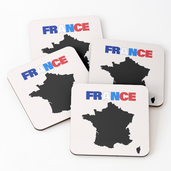 Item preview, France Flag Map designed and sold by AnimalsDH305.