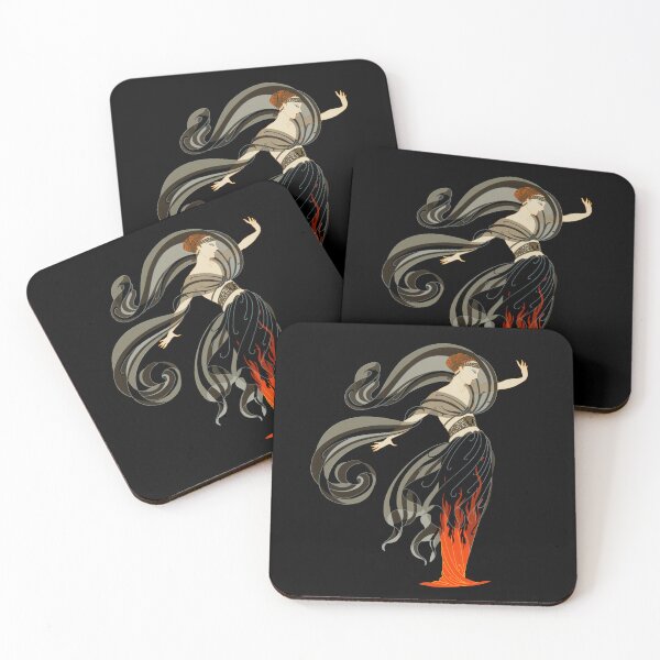 Item preview, Erté - Flames of Love designed and sold by elektronen.