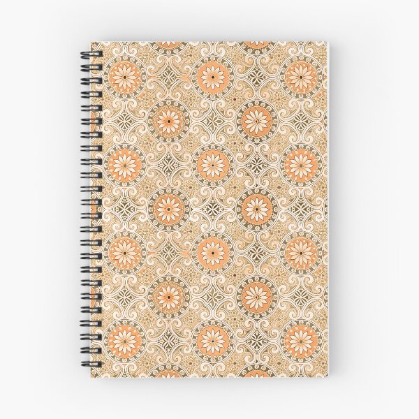 Item preview, Phoenician seamless pattern orange color vector illustration designed and sold by fotoryum.