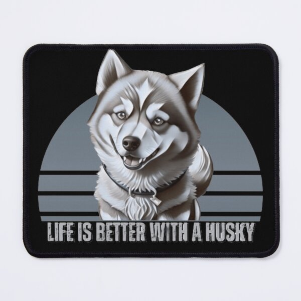 Item preview, Life is Better with a Husky - Cool Husky Print. designed and sold by TGAL2.