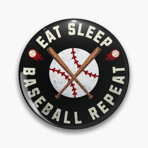Item preview, Eat Sleep Baseball Repeat  designed and sold by ZeptepiTrends.