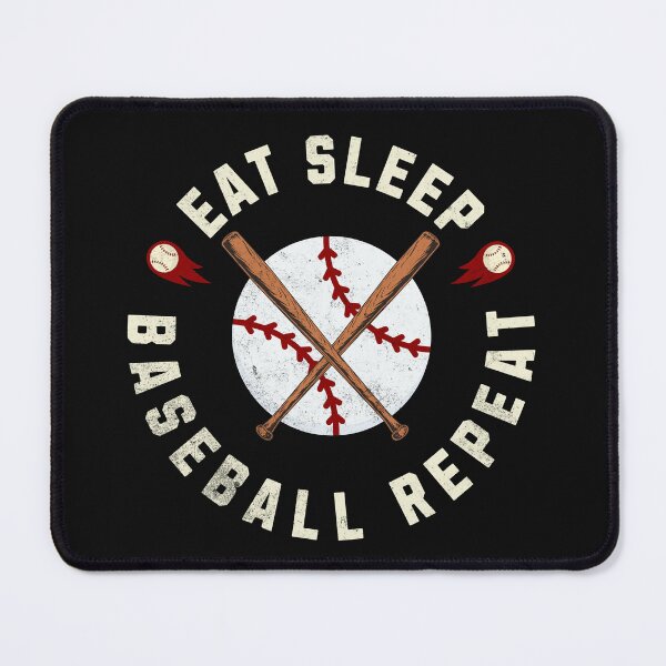 Item preview, Eat Sleep Baseball Repeat designed and sold by ZeptepiTrends.
