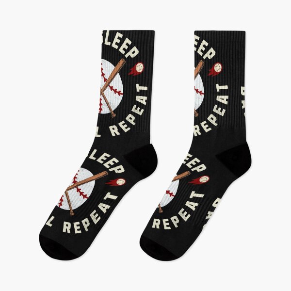 Item preview, Eat Sleep Baseball Repeat  designed and sold by ZeptepiTrends.