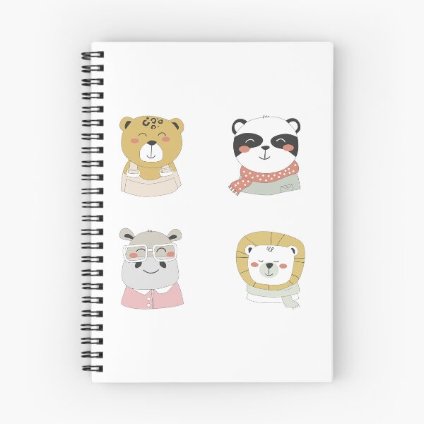 Item preview, beautiful animal faces in winter designed and sold by huape.