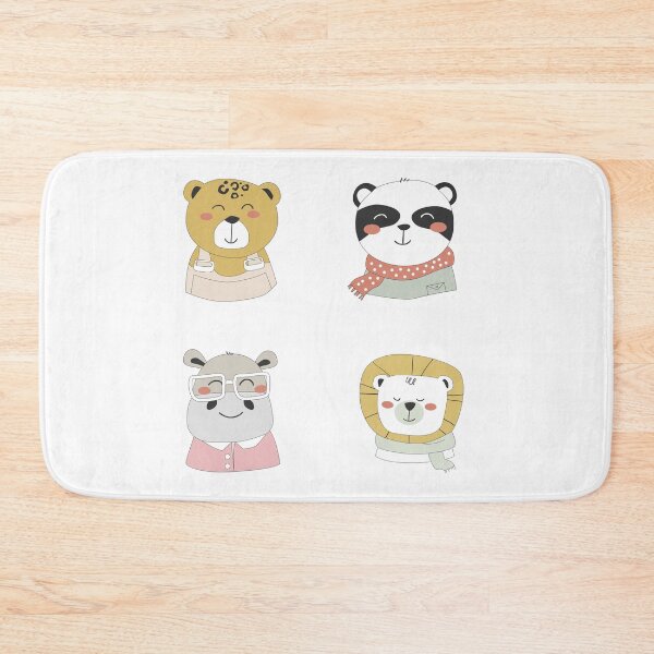 Item preview, beautiful animal faces in winter designed and sold by huape.