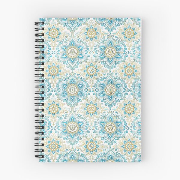 Item preview, Phoenician seamless pattern turquoise color vector illustration designed and sold by fotoryum.