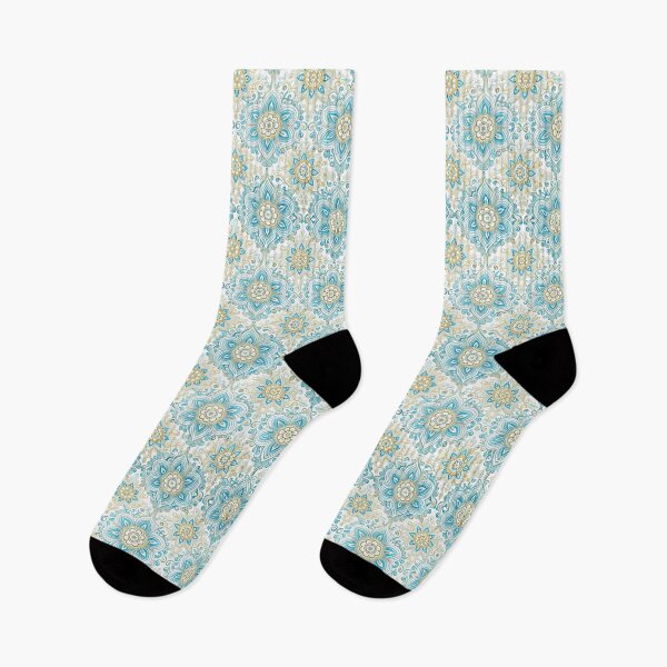 Item preview, Phoenician seamless pattern turquoise color vector illustration designed and sold by fotoryum.