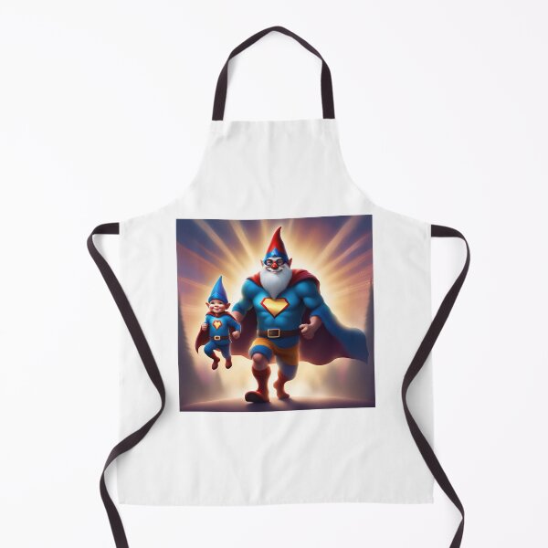 Item preview, A Father's Day Gnome as a superhero dad designed and sold by PrintCreations9.