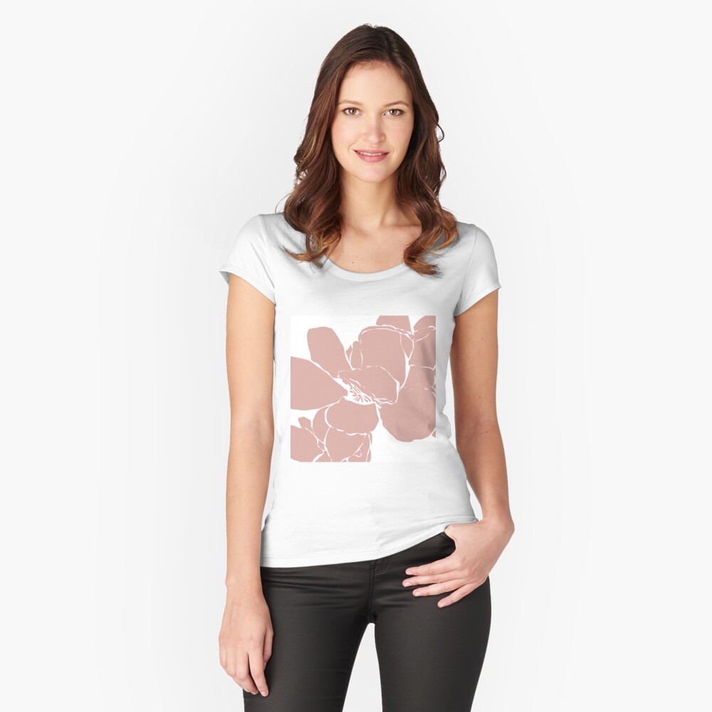 Item preview, Fitted Scoop T-Shirt designed and sold by naomicrain.