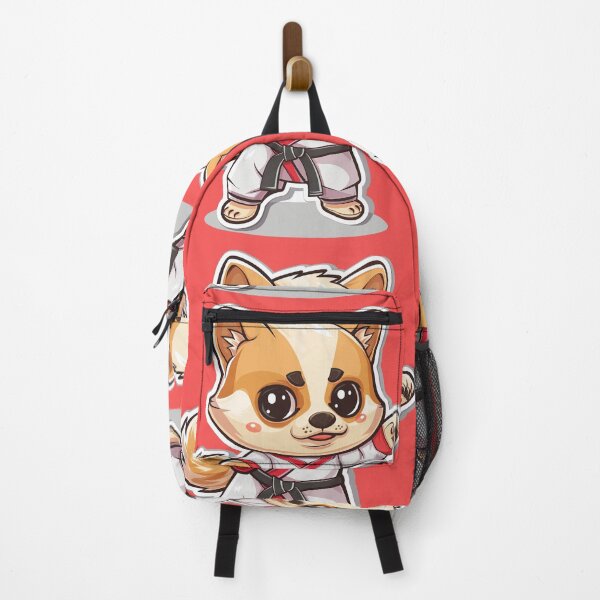 Item preview, Cute Dog wearing karate costumes designed and sold by artismyhobby.