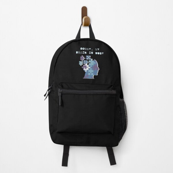 Item preview, Sorry, my brain is busy - blue designed and sold by Endless Projects.