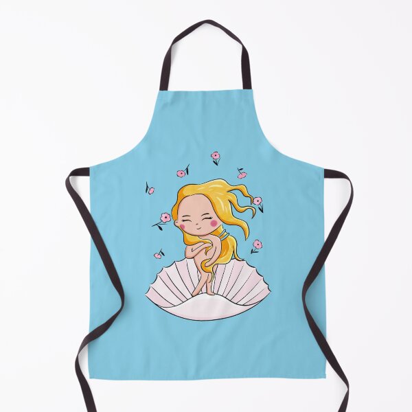 Aperçu de l'œuvre La naissance de Vénus version kawaii créée et vendue par DidiSunshine.