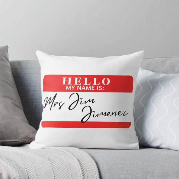 Item preview, Hello, my name is Mrs Jim Jimenez designed and sold by AdhdPunk.