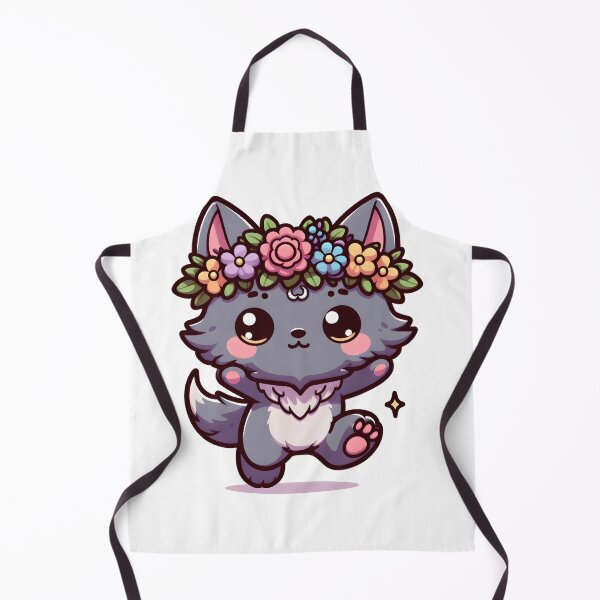 Item preview, Kawaii Precious Werewolf: A Flower Crown designed and sold by CanvasCutie.