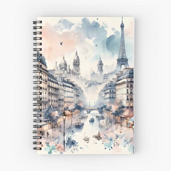 Item preview, Watercolor - Paris lanscape  designed and sold by AnchiyaStudio.