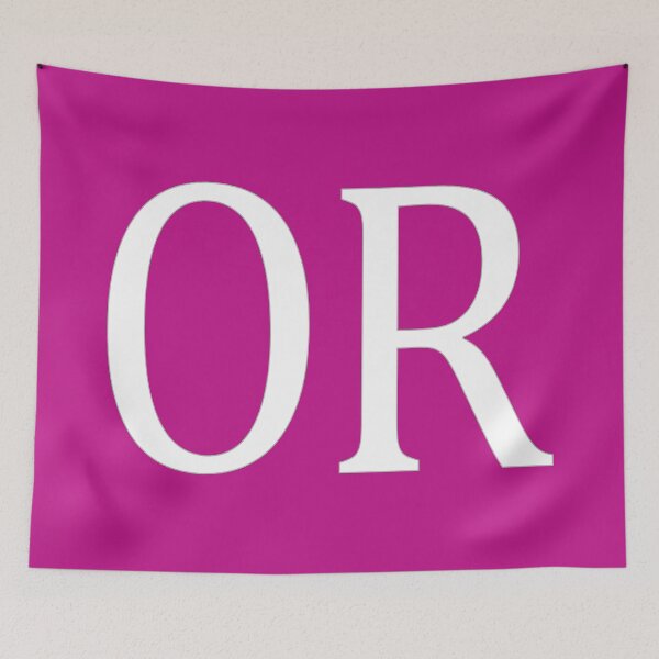 Item preview, OR Initials Monogram Elegant White Letters designed and sold by Jeallan Designs.