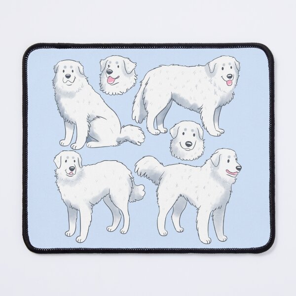 Item preview, Maremma Sheepdog cute big white dog pattern  designed and sold by Yaragold.
