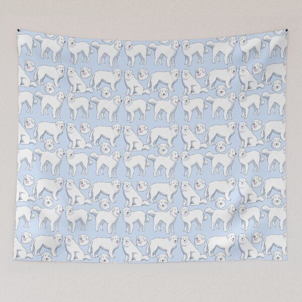 Item preview, Maremma Sheepdog cute big white dog pattern  designed and sold by Yaragold.