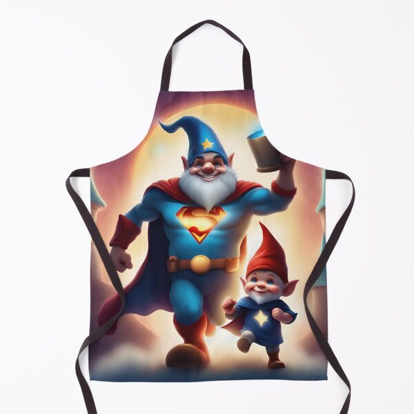 Item preview, A Father's Day Gnome as a superhero dad designed and sold by PrintCreations9.