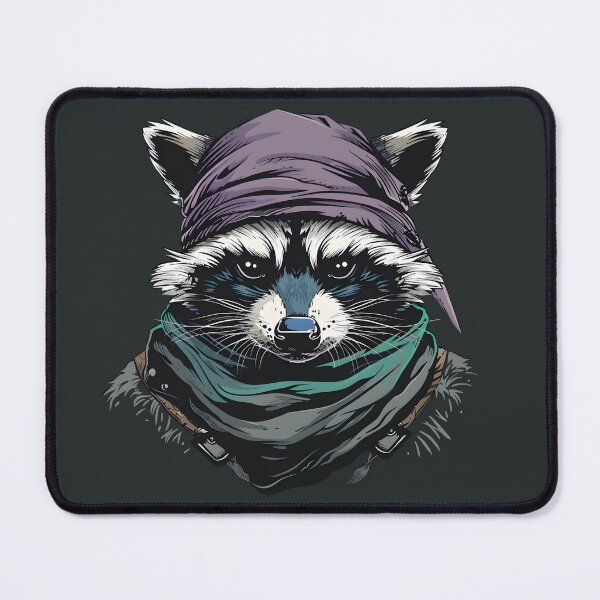 Item preview, bandit raccoon designed and sold by xiao xuans.