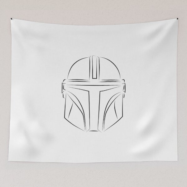 Item preview, This Is The Way Black Line Art designed and sold by ElenaArtDesign.