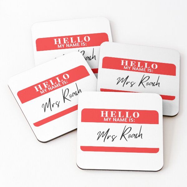 Item preview, Hello, my name is Mrs Roach designed and sold by AdhdPunk.
