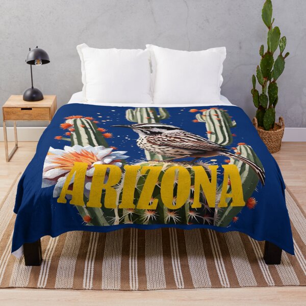 Item preview, Arizona Cactus Wren Surrounded By Cactus Blossom designed and sold by taiche.