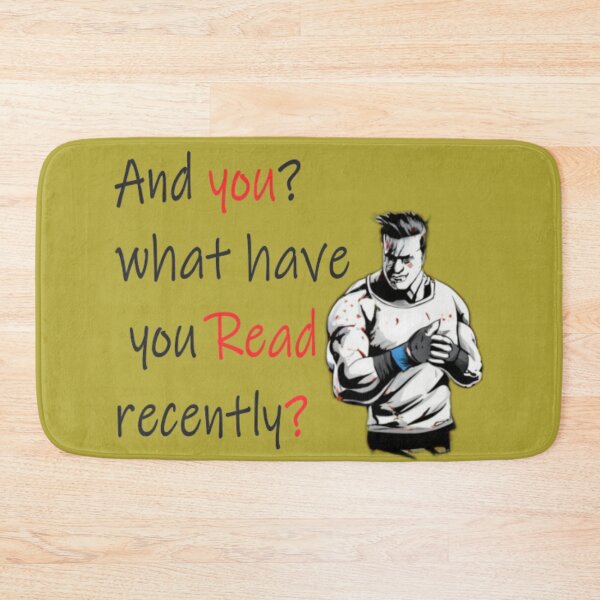 Item preview, Street bully. with the text  “And you? what have you read recently?' designed and sold by Tomasz  Siennicki.