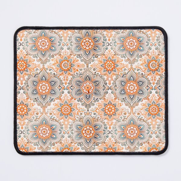 Item preview, Phoenician seamless pattern orange color vector illustration designed and sold by fotoryum.