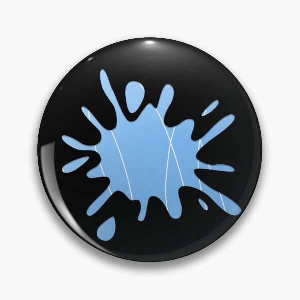 Item preview, Side Order Blue Ink Splat designed and sold by galaxydaydreams.