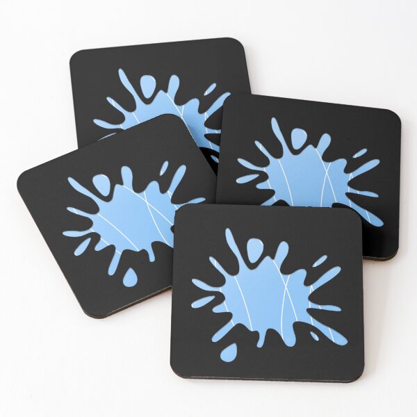 Item preview, Side Order Blue Ink Splat designed and sold by galaxydaydreams.