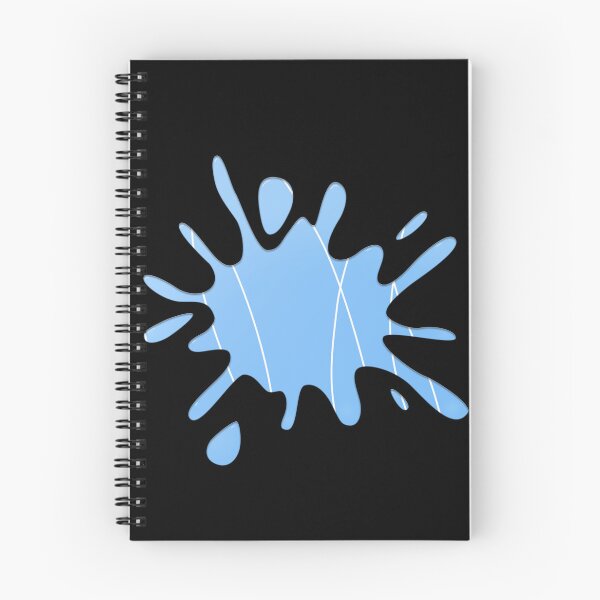 Item preview, Side Order Blue Ink Splat designed and sold by galaxydaydreams.