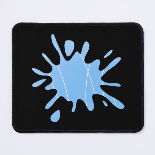 Item preview, Side Order Blue Ink Splat designed and sold by galaxydaydreams.