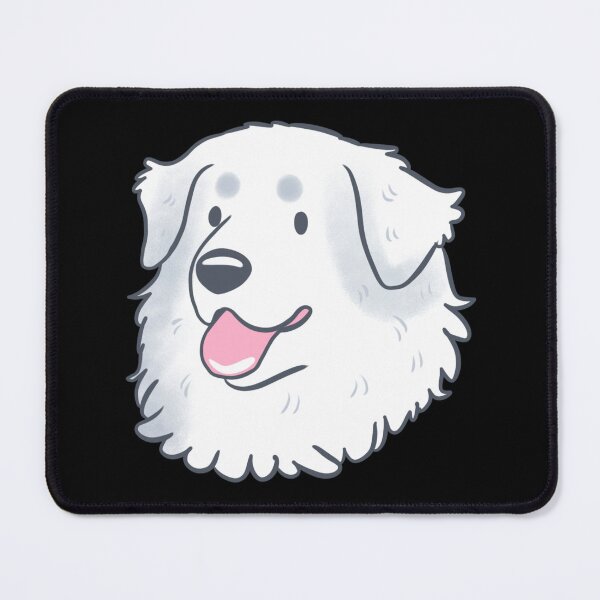 Item preview, Maremma sheepdog face designed and sold by Yaragold.