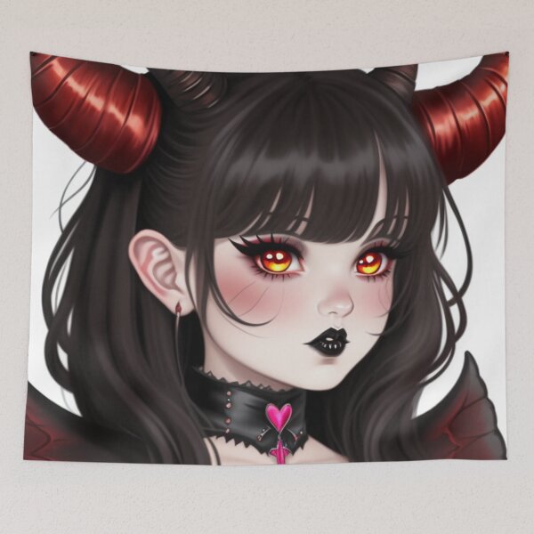 Item preview, Goth Girl Cute Artwork designed and sold by GothShop.