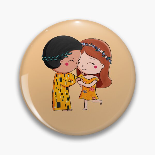 Item preview, My version of Klimt's kiss designed and sold by DidiSunshine.
