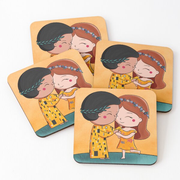Item preview, My version of Klimt's kiss designed and sold by DidiSunshine.