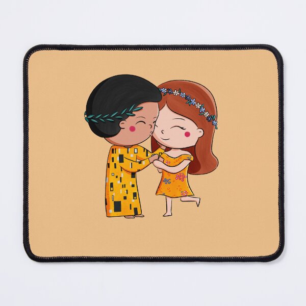 Item preview, My version of Klimt's kiss designed and sold by DidiSunshine.