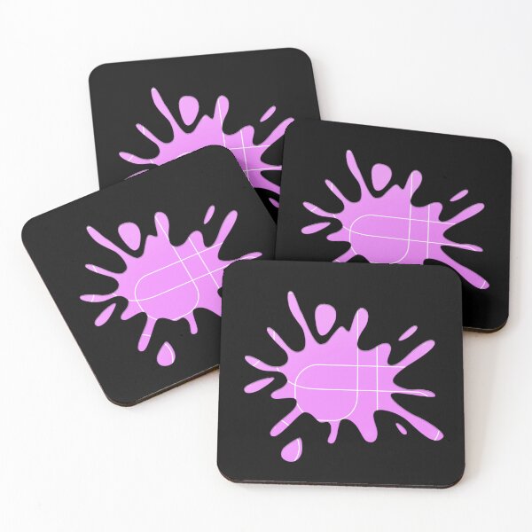 Item preview, Side Order Pink Ink Splat designed and sold by galaxydaydreams.