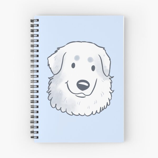 Item preview, Maremma sheepdog face designed and sold by Yaragold.