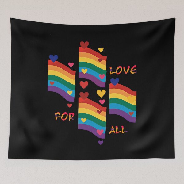 Item preview, Rainbow pride flag designed and sold by FlowersColorful.