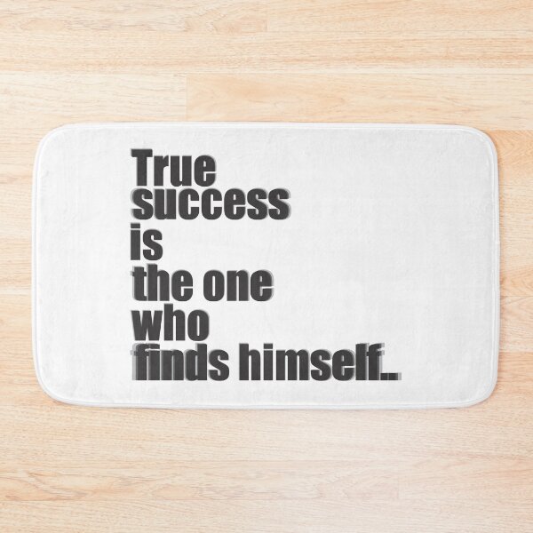 Item preview, TRUE SUCCESS IS THE ONE WHO FINDS HIMSELF designed and sold by Mesusi.