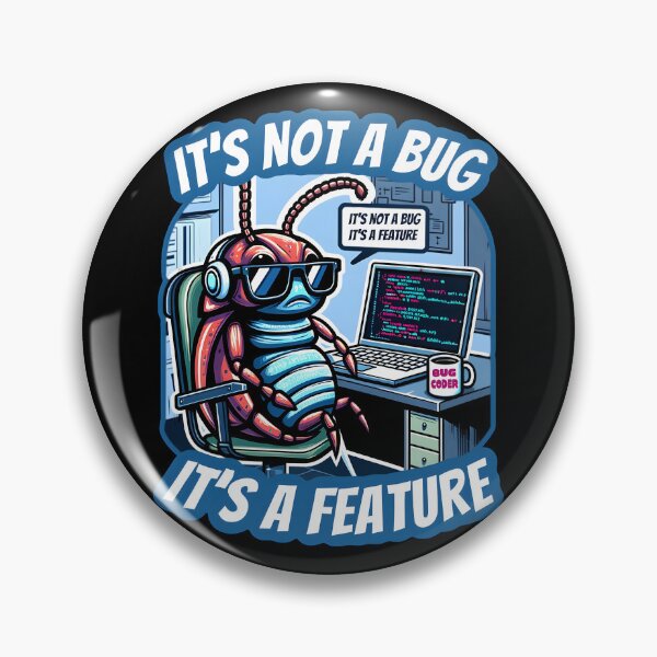Item preview,  Funny Programmer Bug computer engineer, coding humor. designed and sold by Unitepeople.