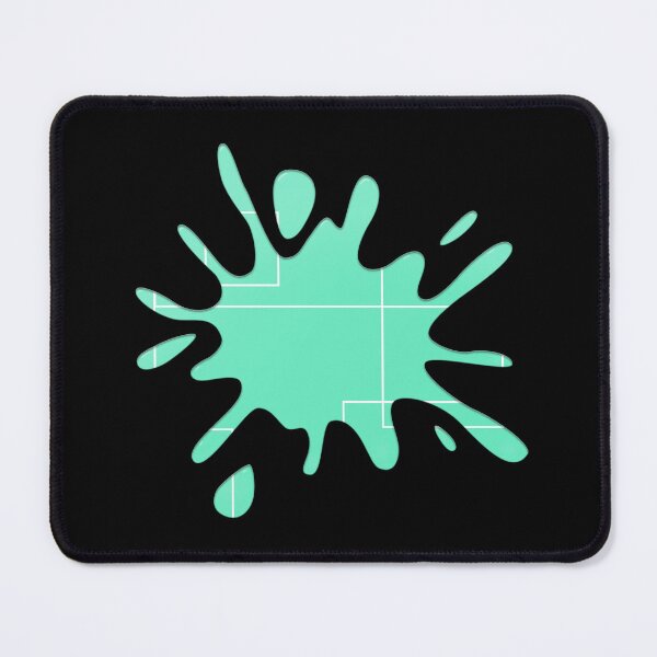 Item preview, Side Order Teal Ink Splat designed and sold by galaxydaydreams.