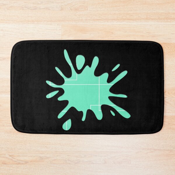 Item preview, Side Order Teal Ink Splat designed and sold by galaxydaydreams.