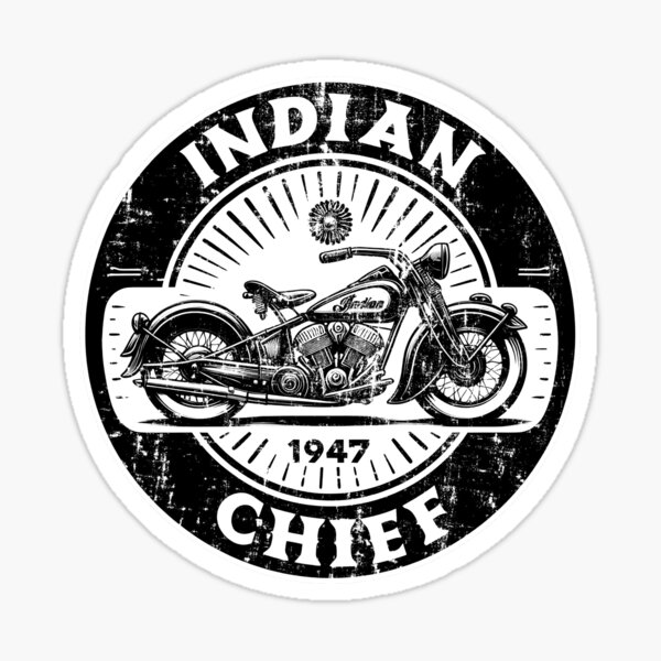 Artikel-Vorschau von Indian Chief 1947 klassisches Motorrad Retro Vintage, designt und verkauft von edcristian2.