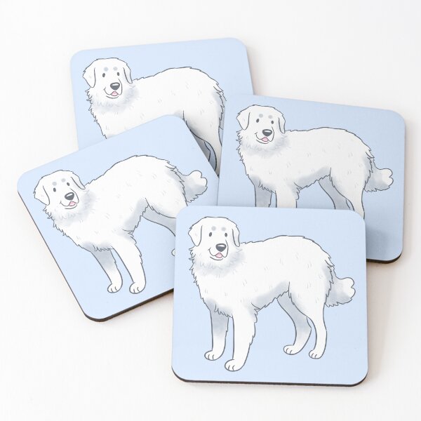 Item preview, Maremma sheepdog art designed and sold by Yaragold.