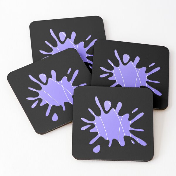 Item preview, Side Order Violet Ink Splat designed and sold by galaxydaydreams.
