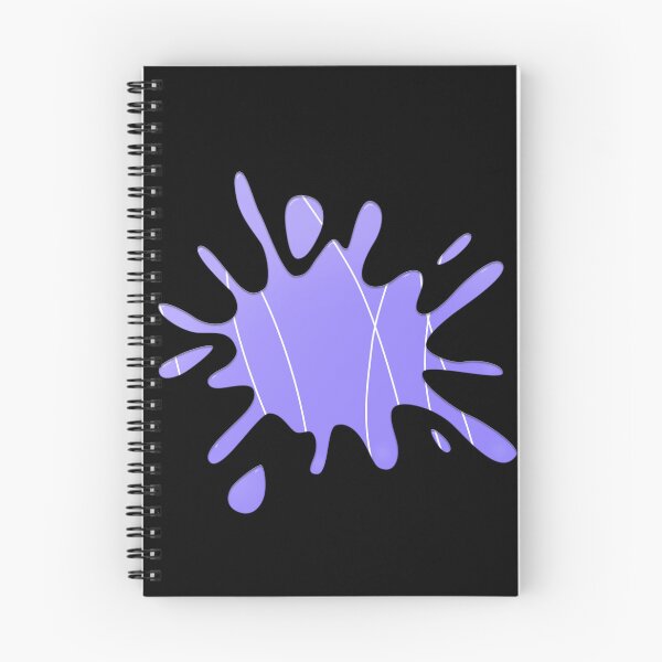 Item preview, Side Order Violet Ink Splat designed and sold by galaxydaydreams.
